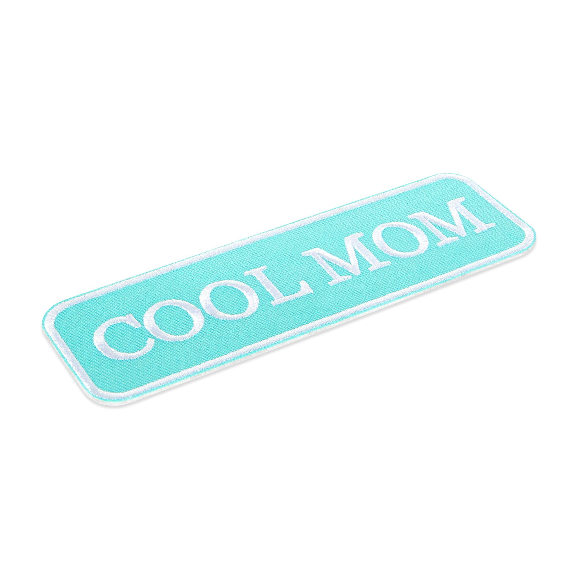 Summer Cool Mom Iron-On & Adhesive Embroidered Patch by Make Market®